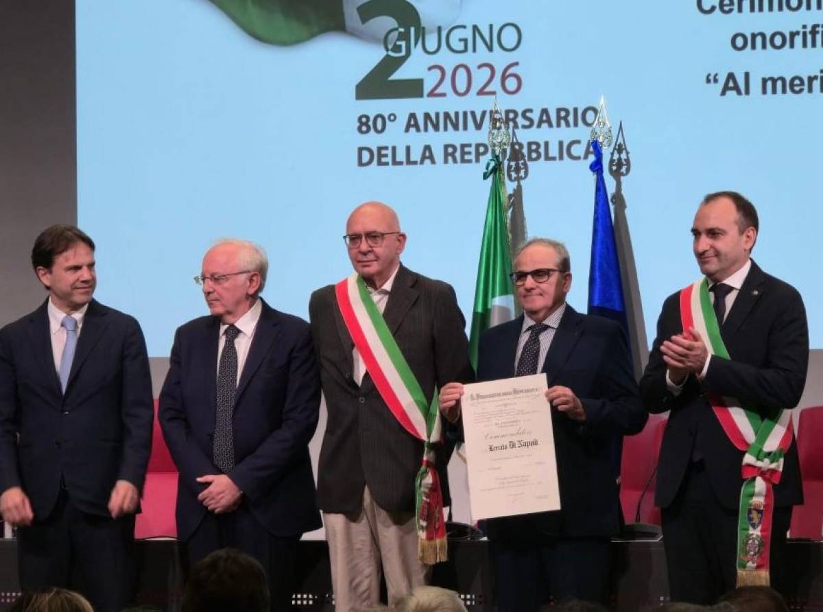 Renato Di Napoli Commendatore della Repubblica Italiana: un riconoscimento al merito e all'impegno per lo sport